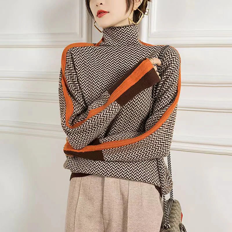 Maria Jersey de cuello alto de Jess