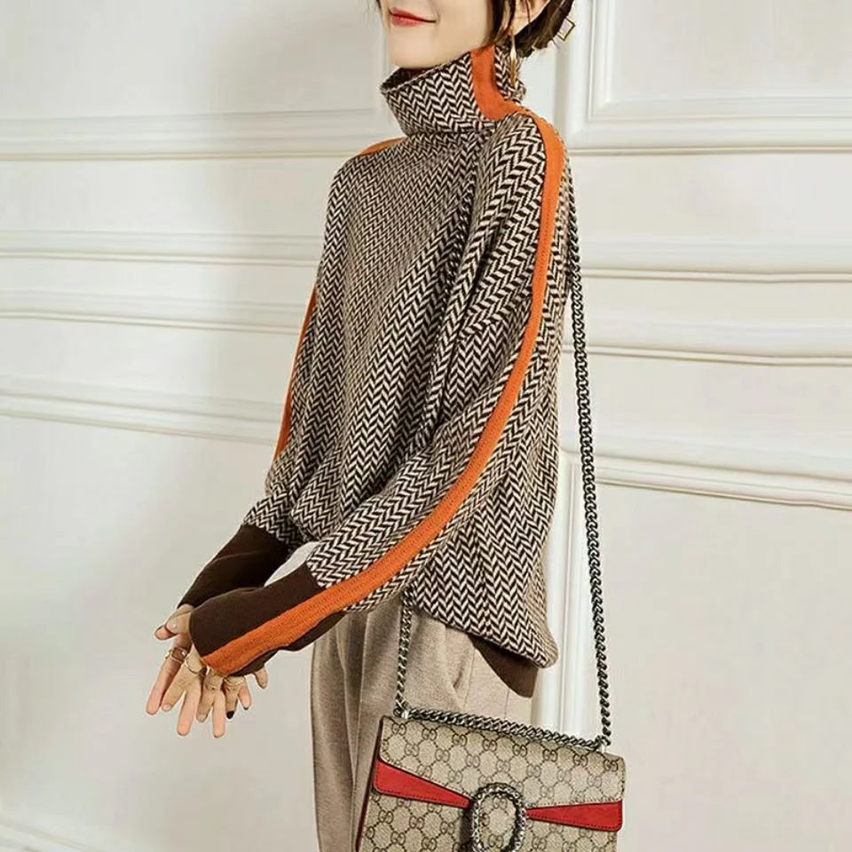 Maria Jersey de cuello alto de Jess