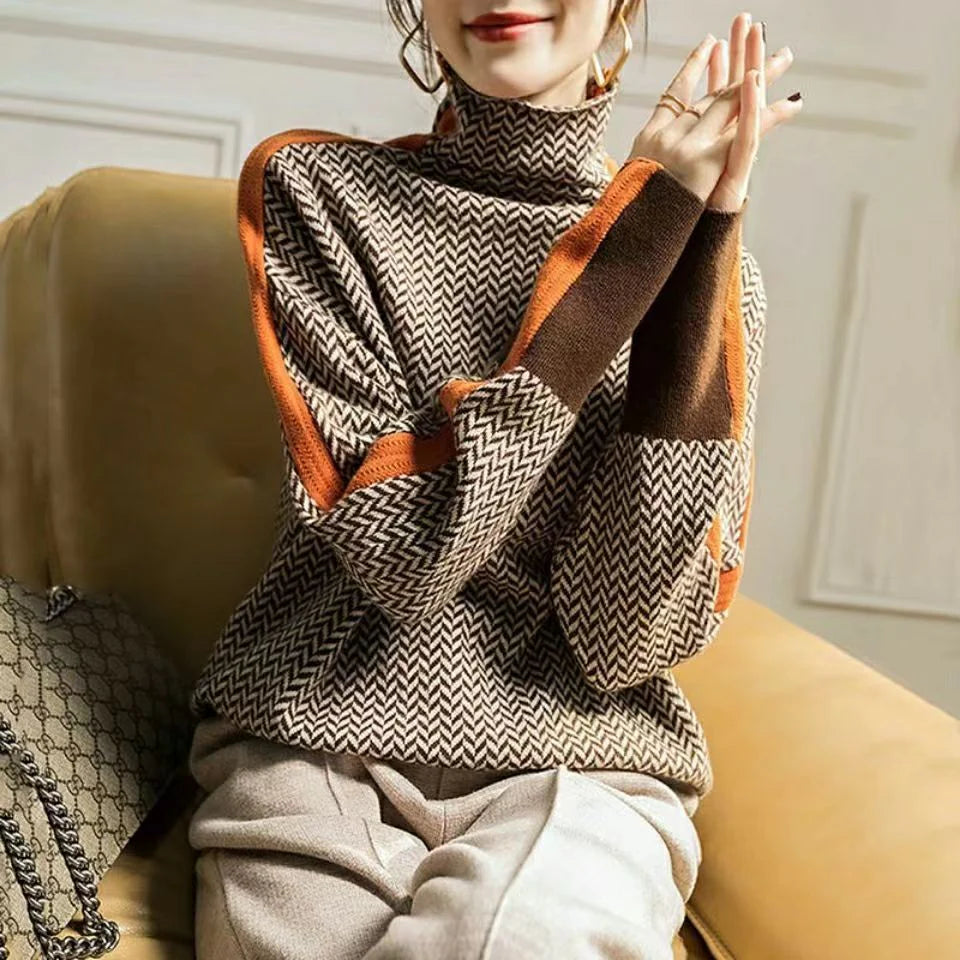 Maria Jersey de cuello alto de Jess