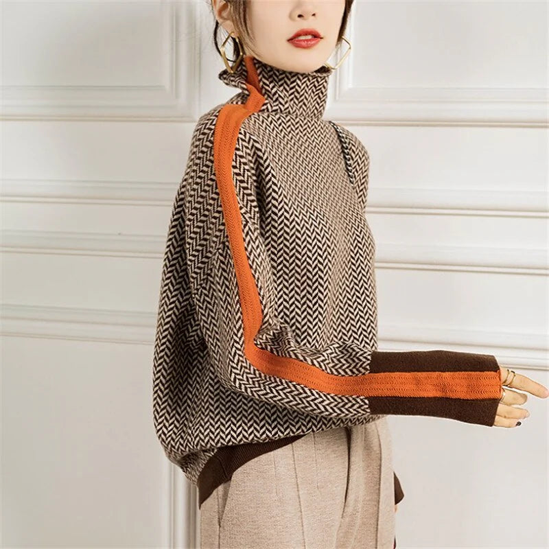 Maria Jersey de cuello alto de Jess