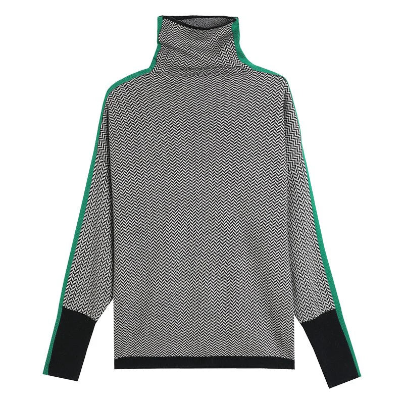 Maria Jersey de cuello alto de Jess
